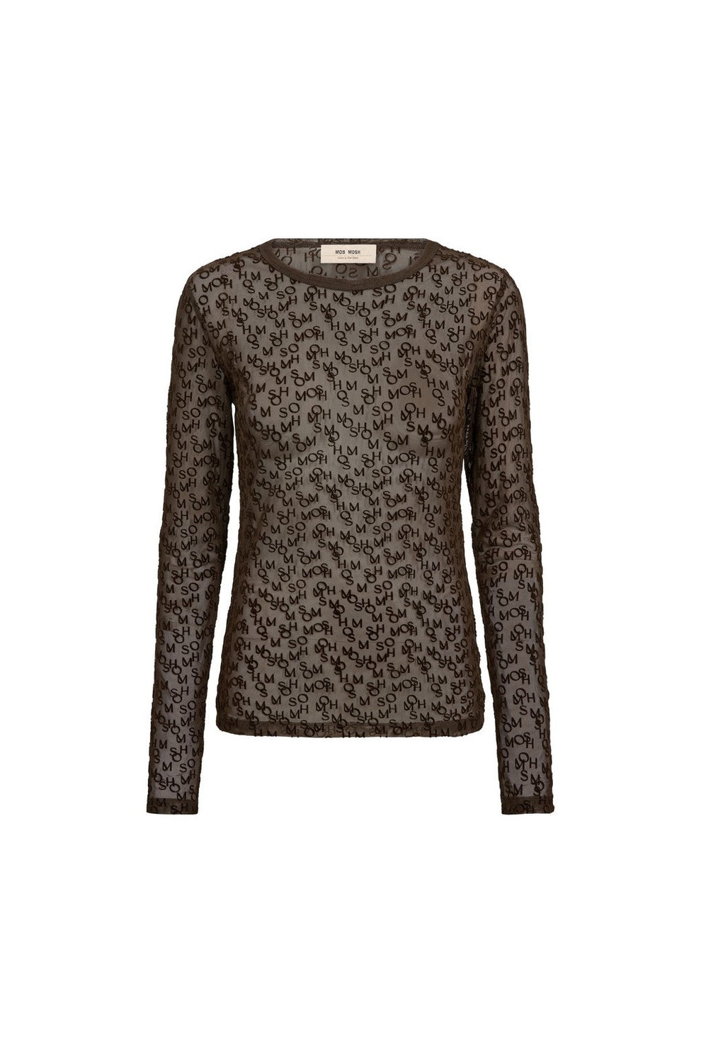 Mos Mosh Mmloretta Mono Mesh Blouse Delicioso