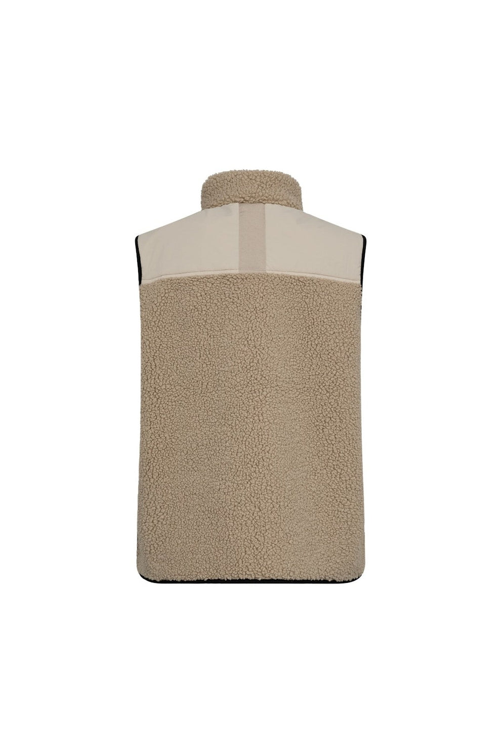 Mos Mosh Mmrowe Eli Teddy Vest Feather Gray