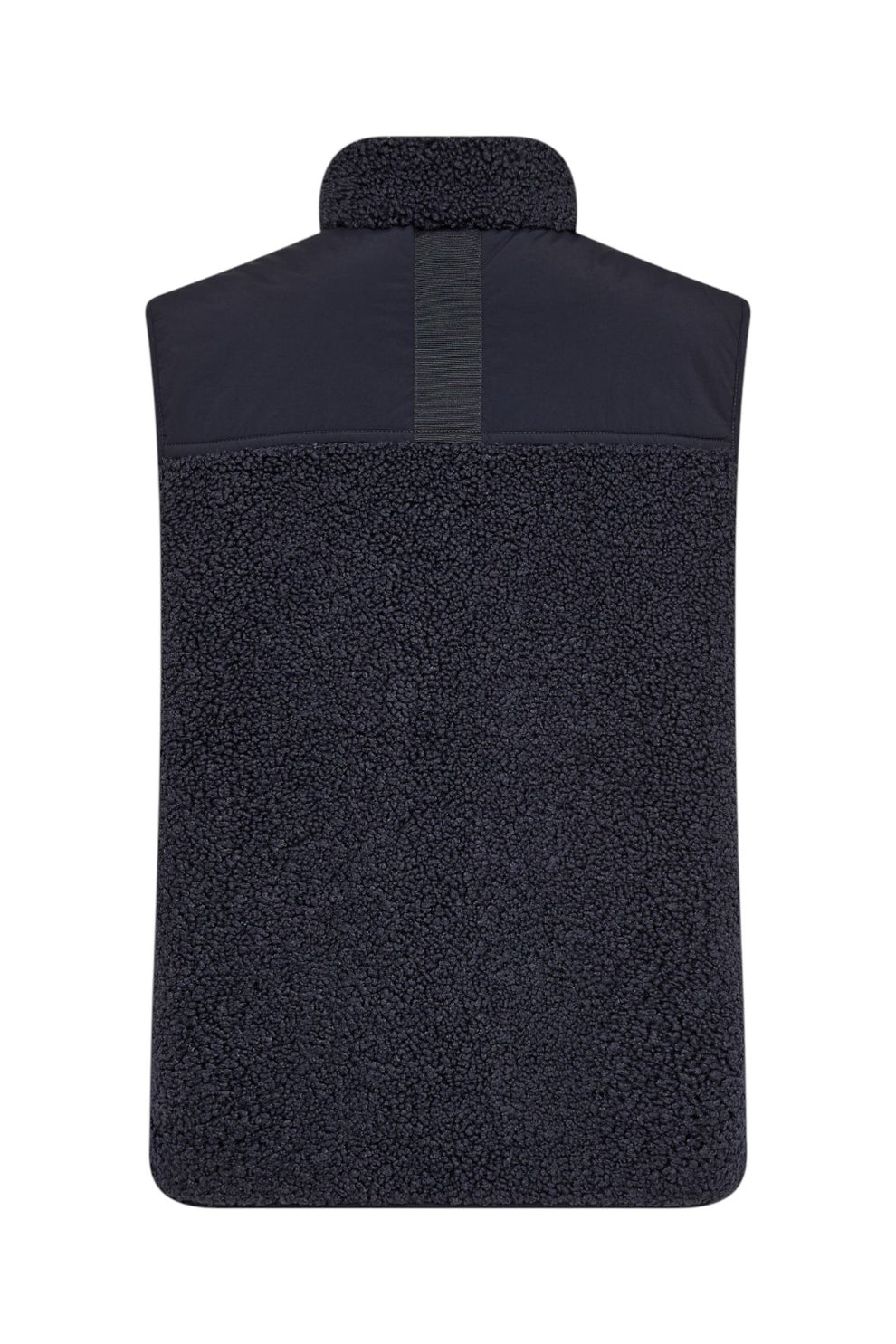 Mos Mosh Mmrowe Eli Teddy Vest Salute Navy