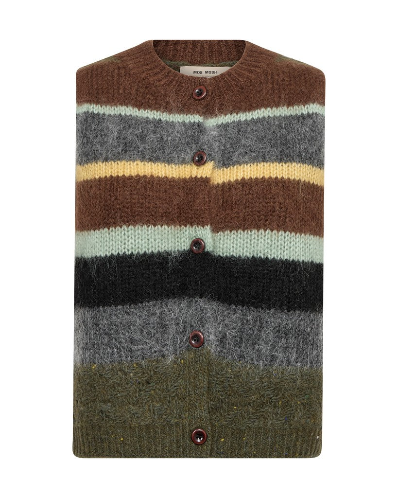Mos Mosh Mmesti Knit Vest Rosin