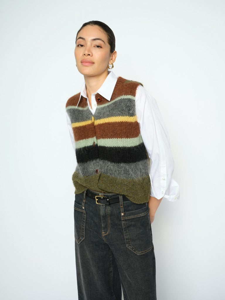 Mos Mosh Mmesti Knit Vest Rosin