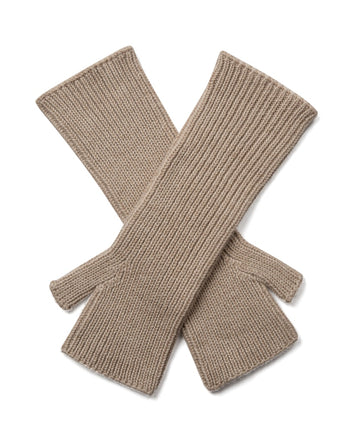 Mos Mosh Mmtova Wool Rib Mittens Doeskin