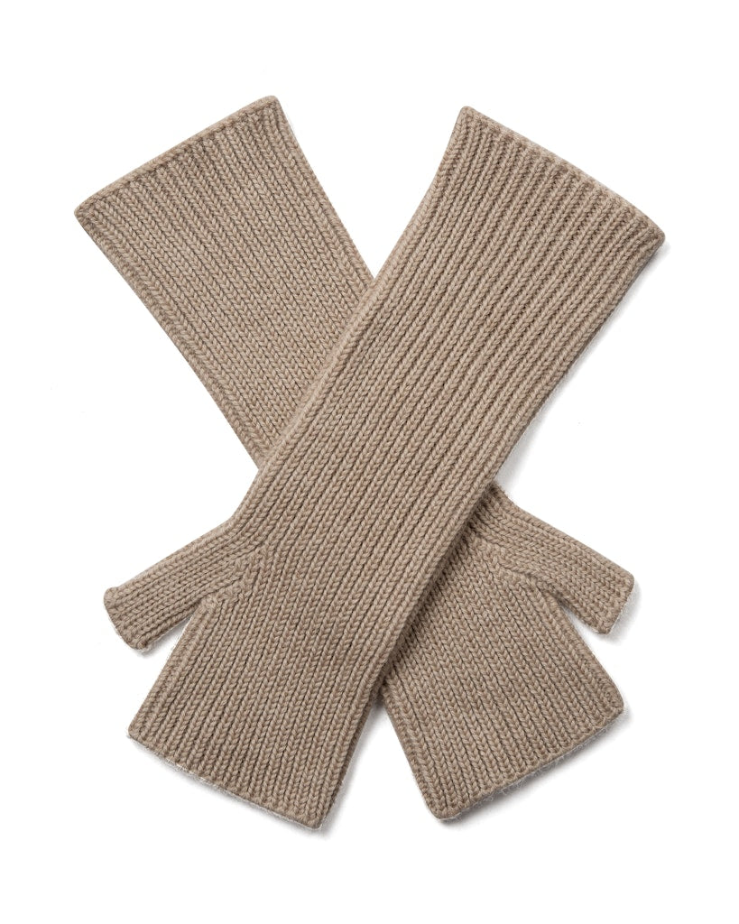 Mos Mosh Mmtova Wool Rib Mittens Doeskin