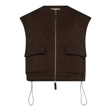 Mos Mosh Mmelise Loisa Wool Vest Delicioso