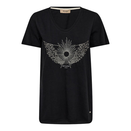 Mos Mosh Mmgethi O-Ss Glam Tee Black