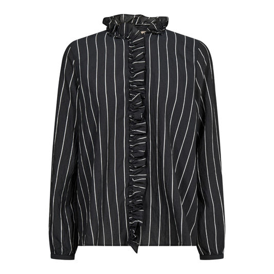 Mos Mosh Mmbilly Stripe Shirt Phantom