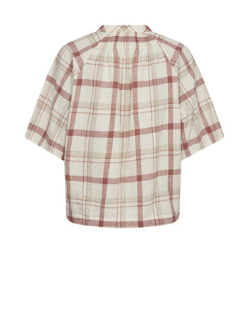 Mos Mosh Mmassia Check Shirt Cowhide