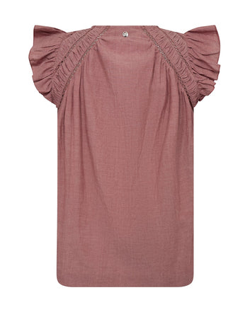 Mos Mosh Mmwoda Izha Blouse Cowhide