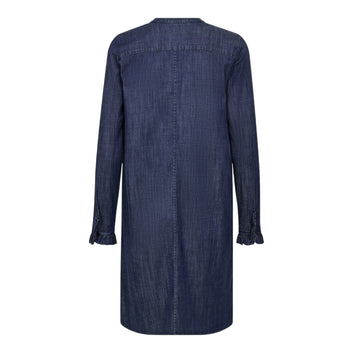 Mos Mosh Mmmattie Denim Dress Dark Blue