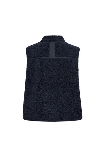 Mos Mosh W Rowe Teddy Waistcoat Salute Navy