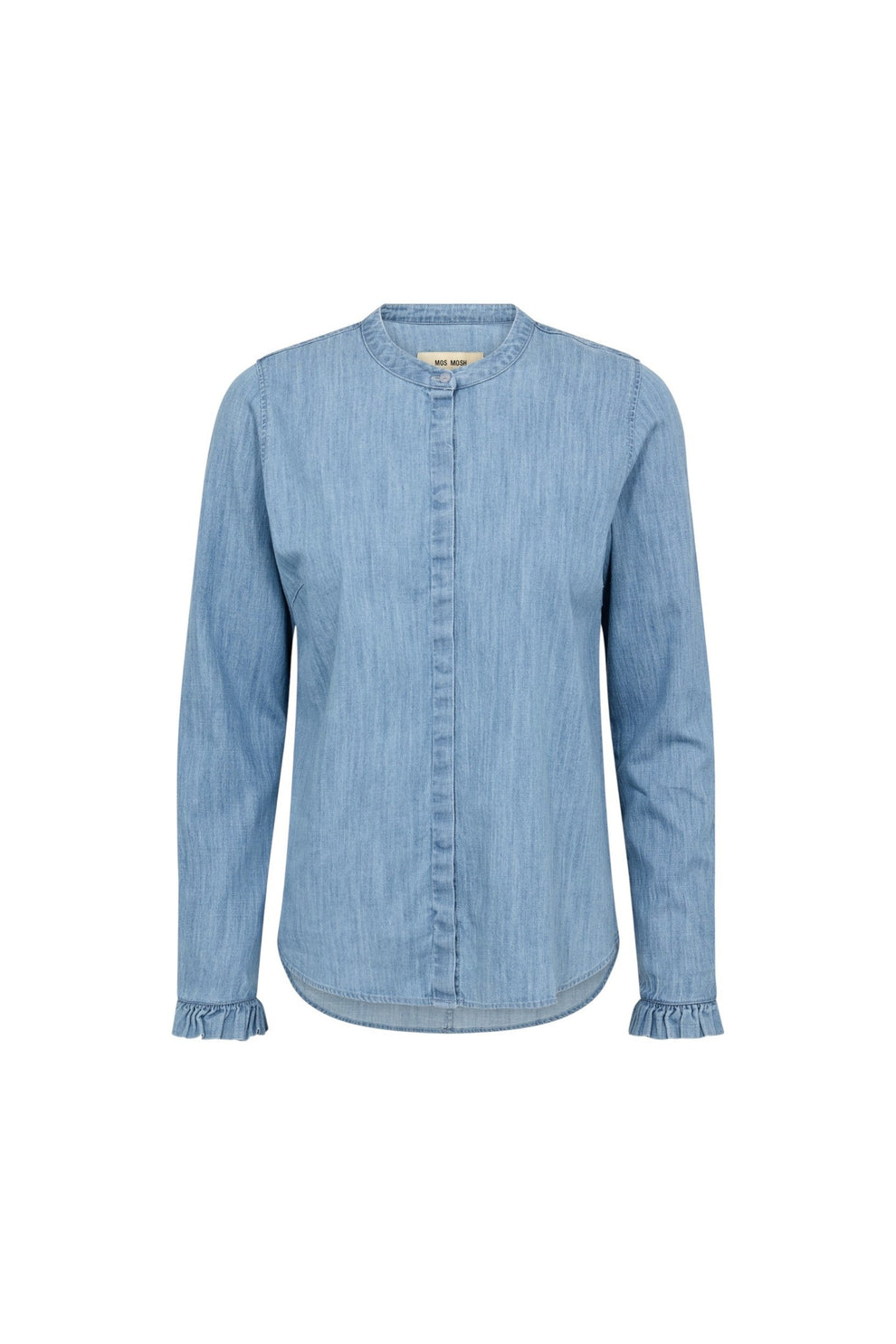 Mos Mosh Mmmattie Denim Shirt Mid Blue