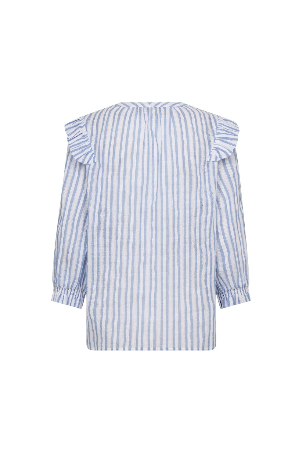 Mos Mosh Mmdebby Stripe Shirt Brunnera Blue