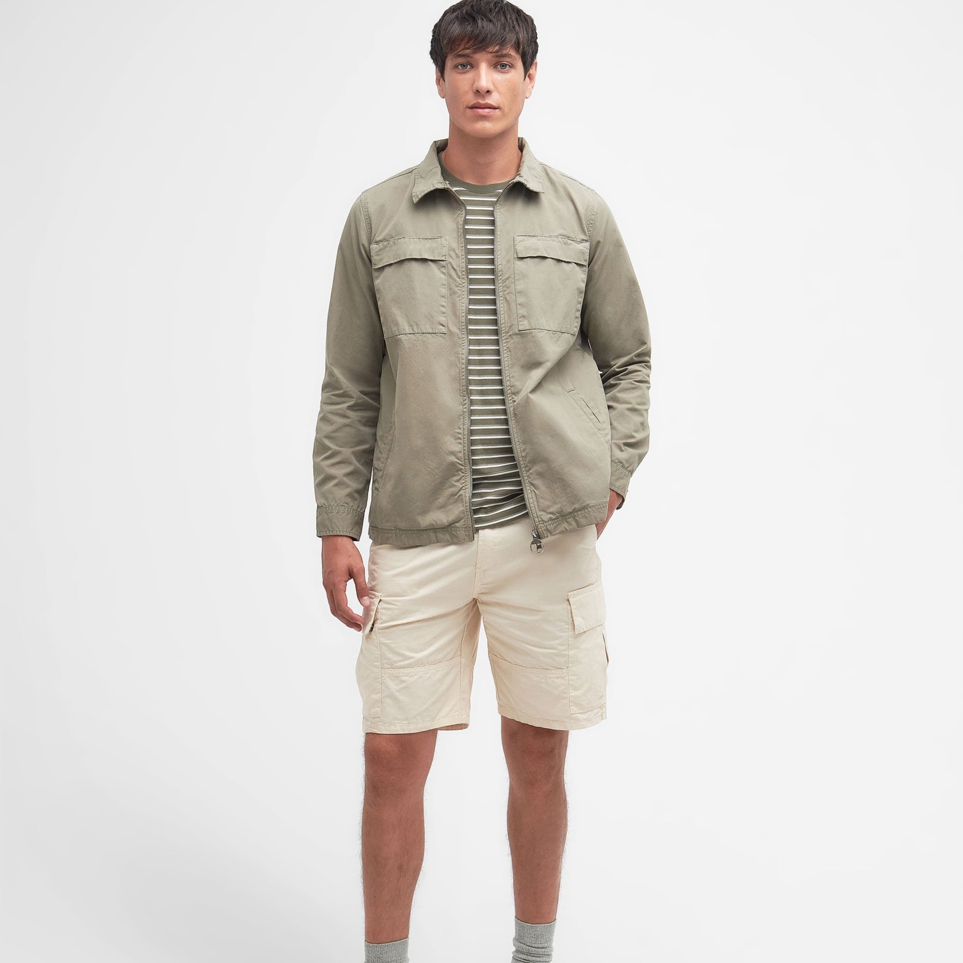 Barbour M Glendale Oshir Dusty Green