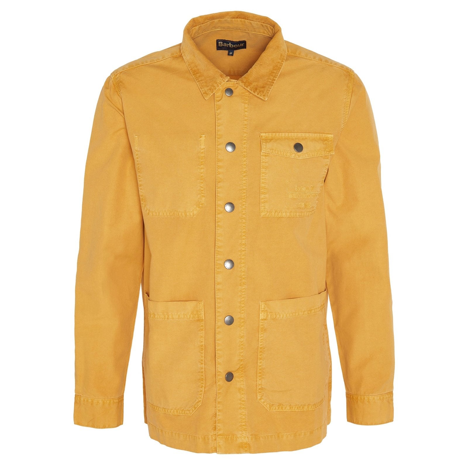 Barbour M Grindle Oshirt Camber Yellow