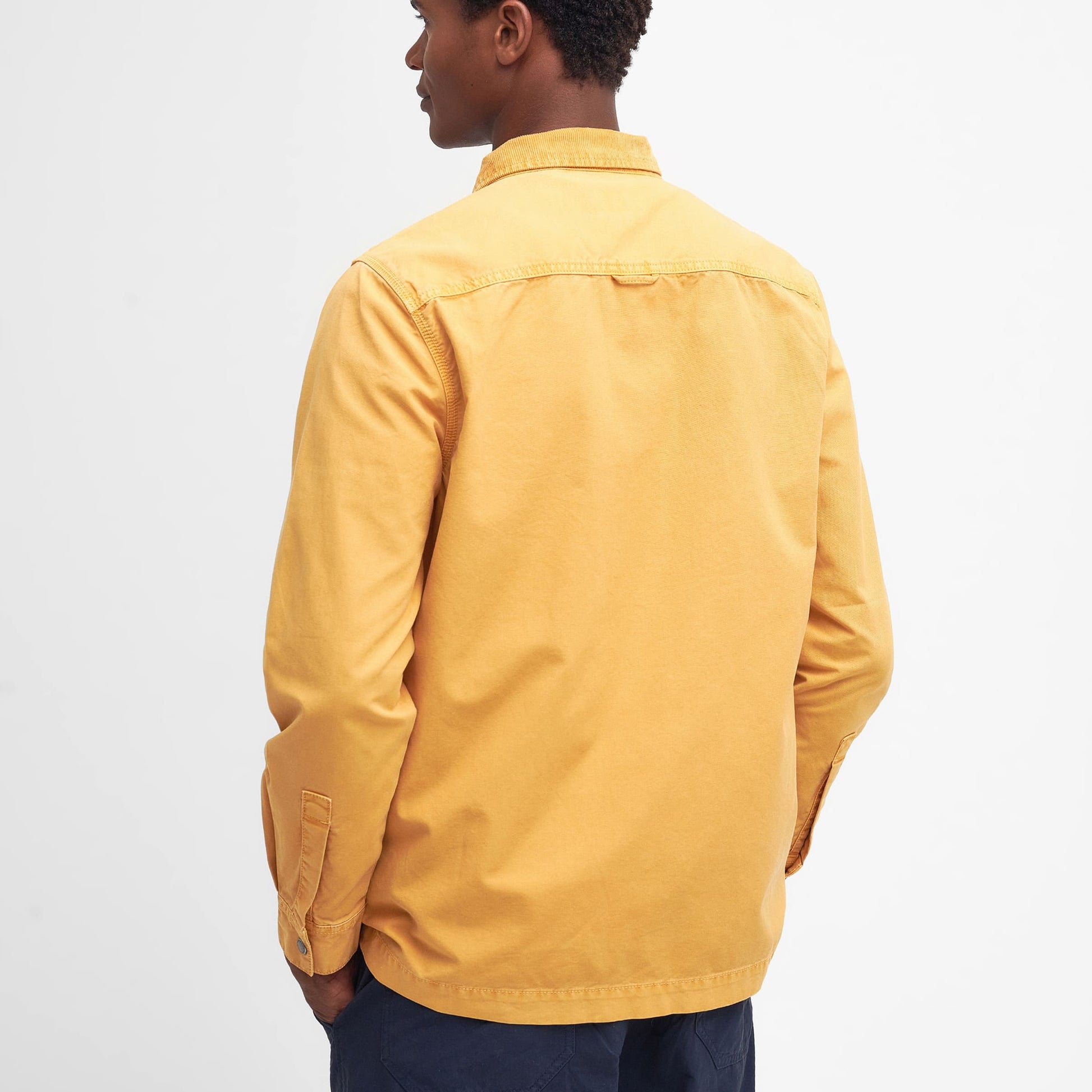 Barbour M Grindle Oshirt Camber Yellow