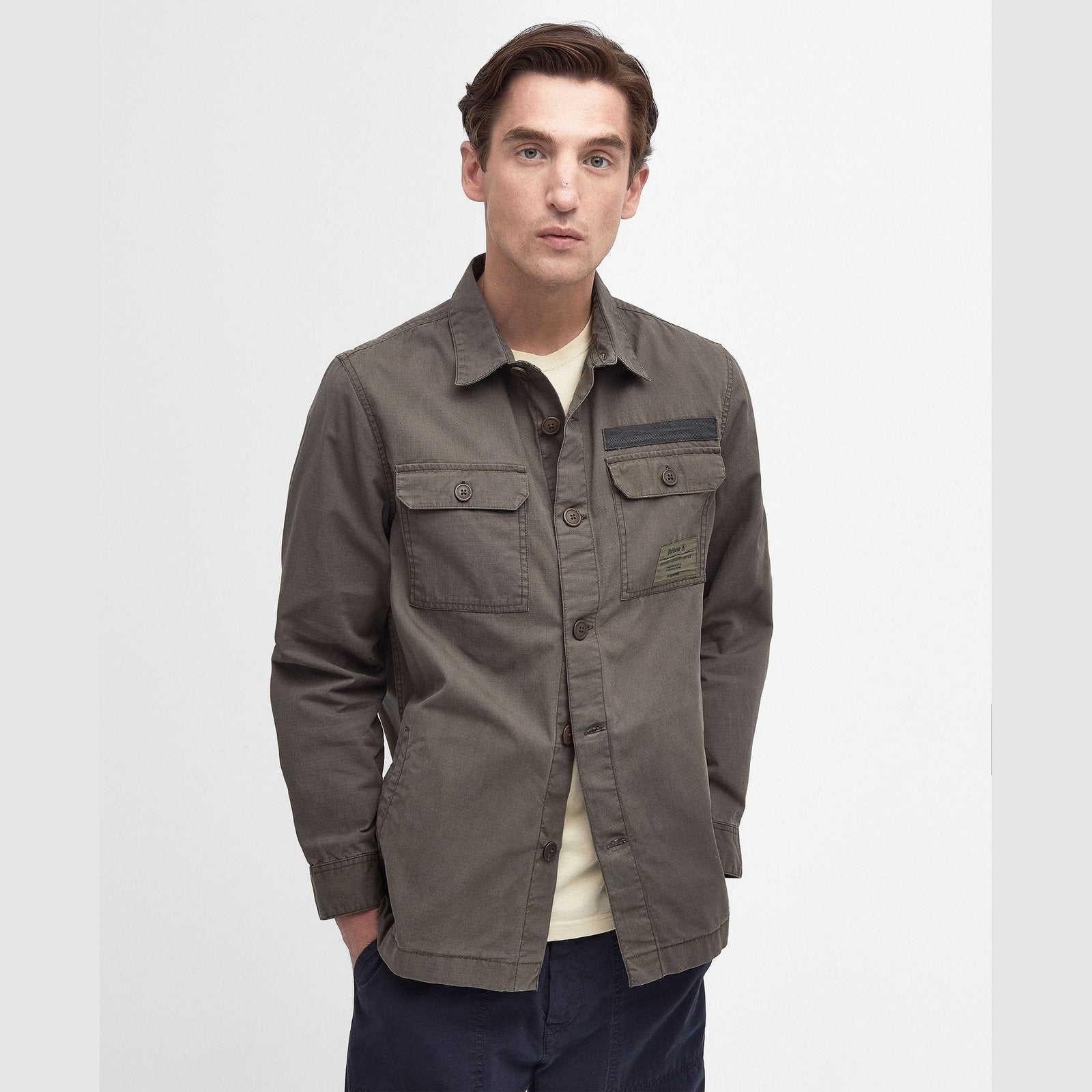 Barbour M Bidlam Oshirt Tamac
