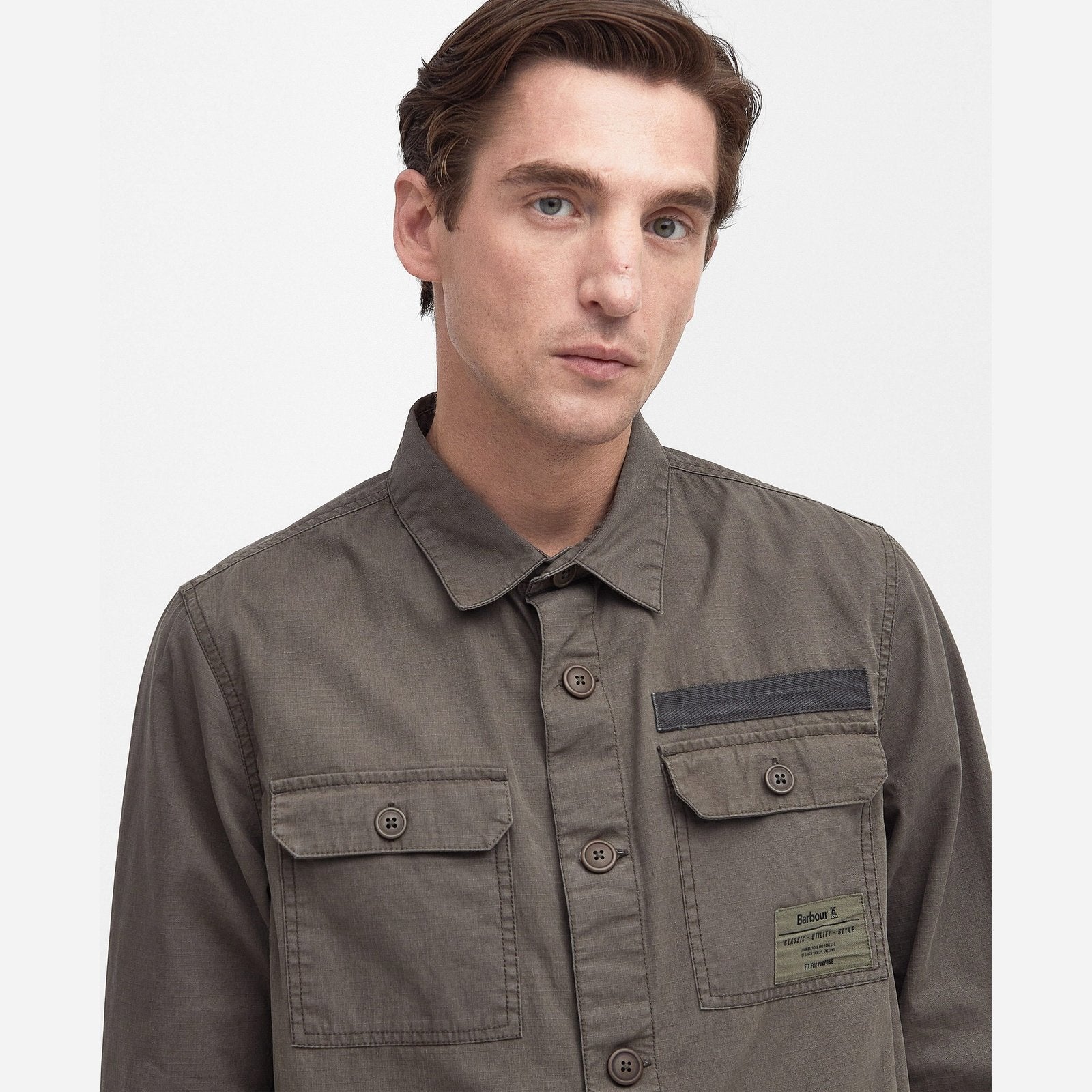 Barbour M Bidlam Oshirt Tamac