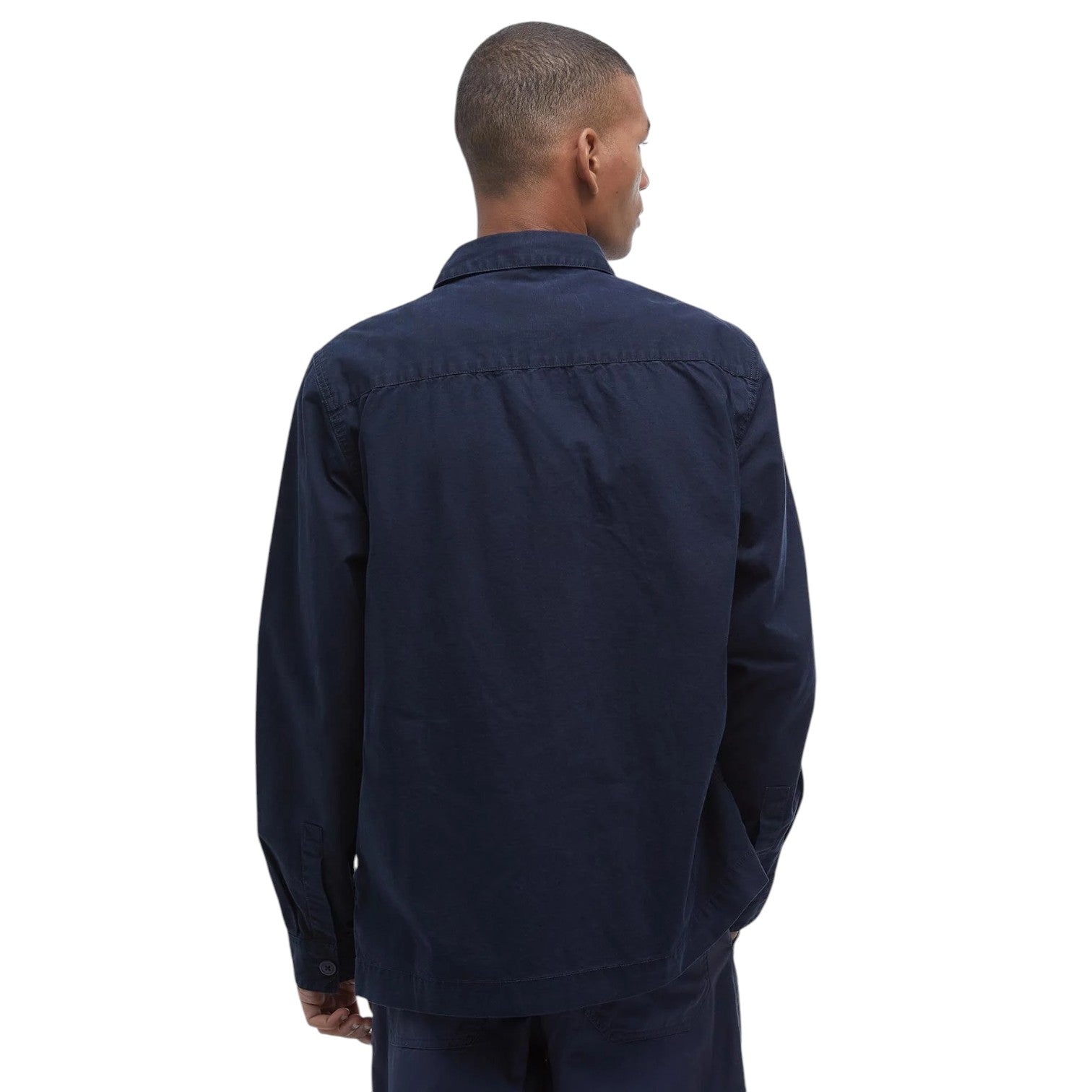 Barbour M Bidlam Overshirt Navy