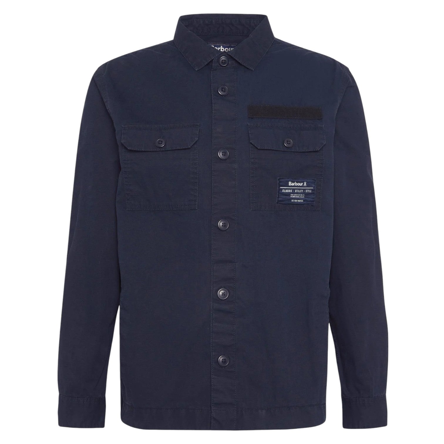 Barbour M Bidlam Overshirt Navy