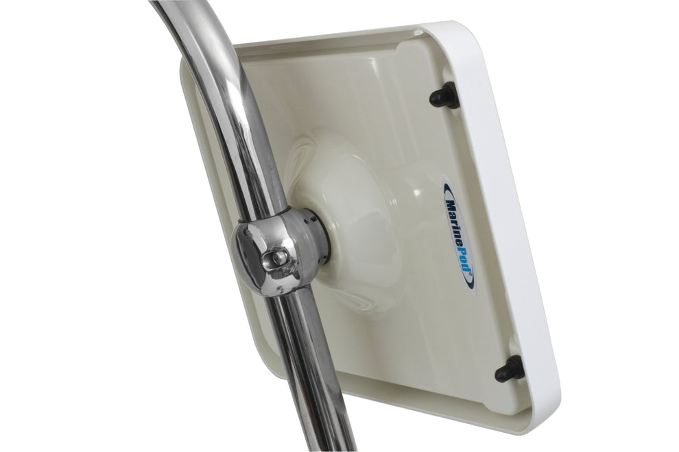 MarinePod iPad holder med OverBoard Etui og Rustfrit rørbeslag