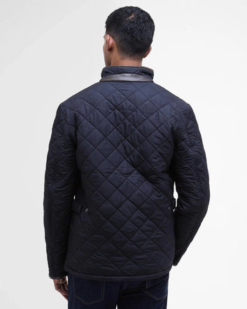 Barbour M Powell Quilt Navy
