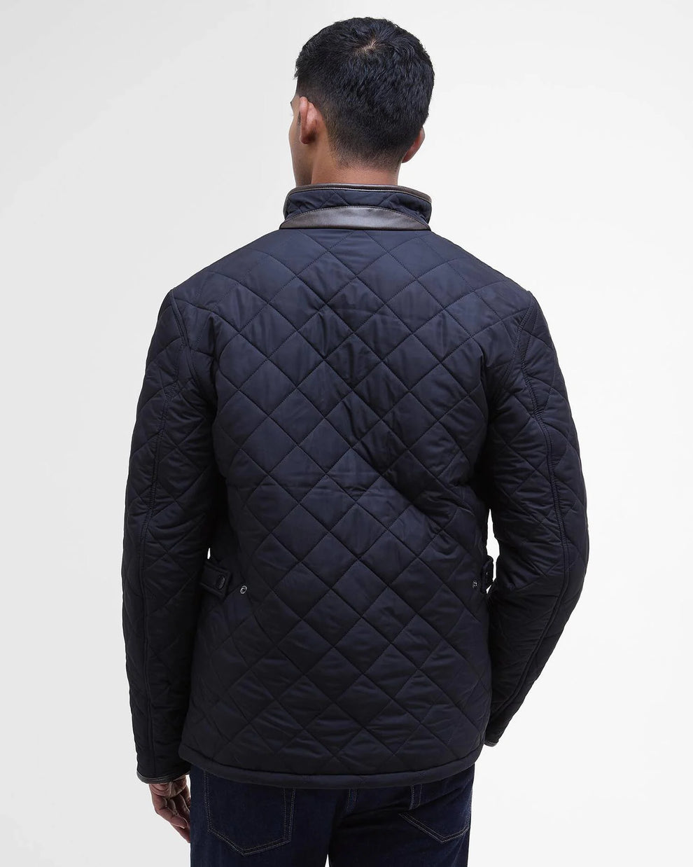 Barbour M Powell Quilt Navy