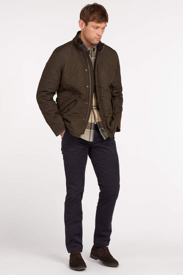 Barbour M Powell Quilt Olive