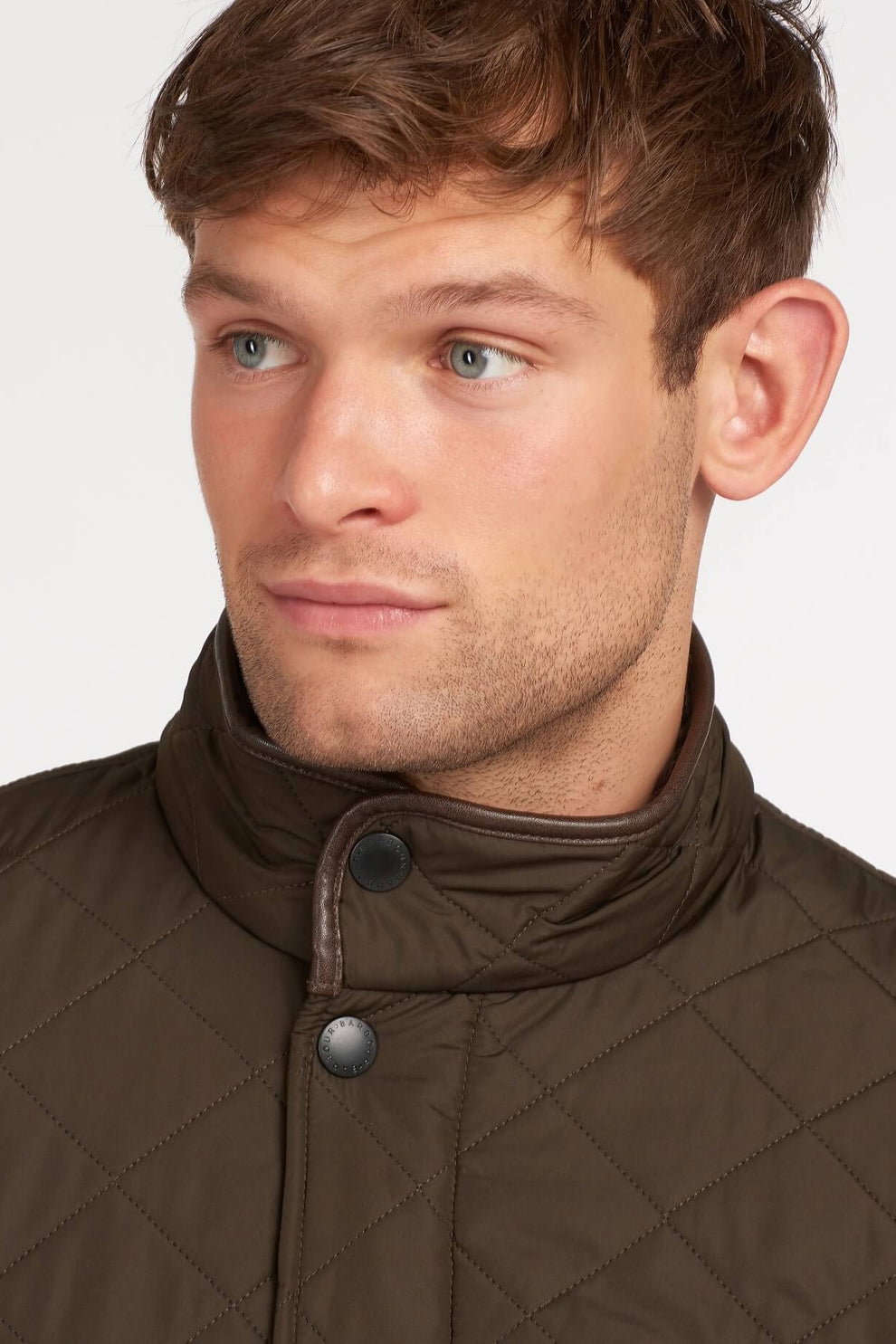 Barbour M Powell Quilt Olive