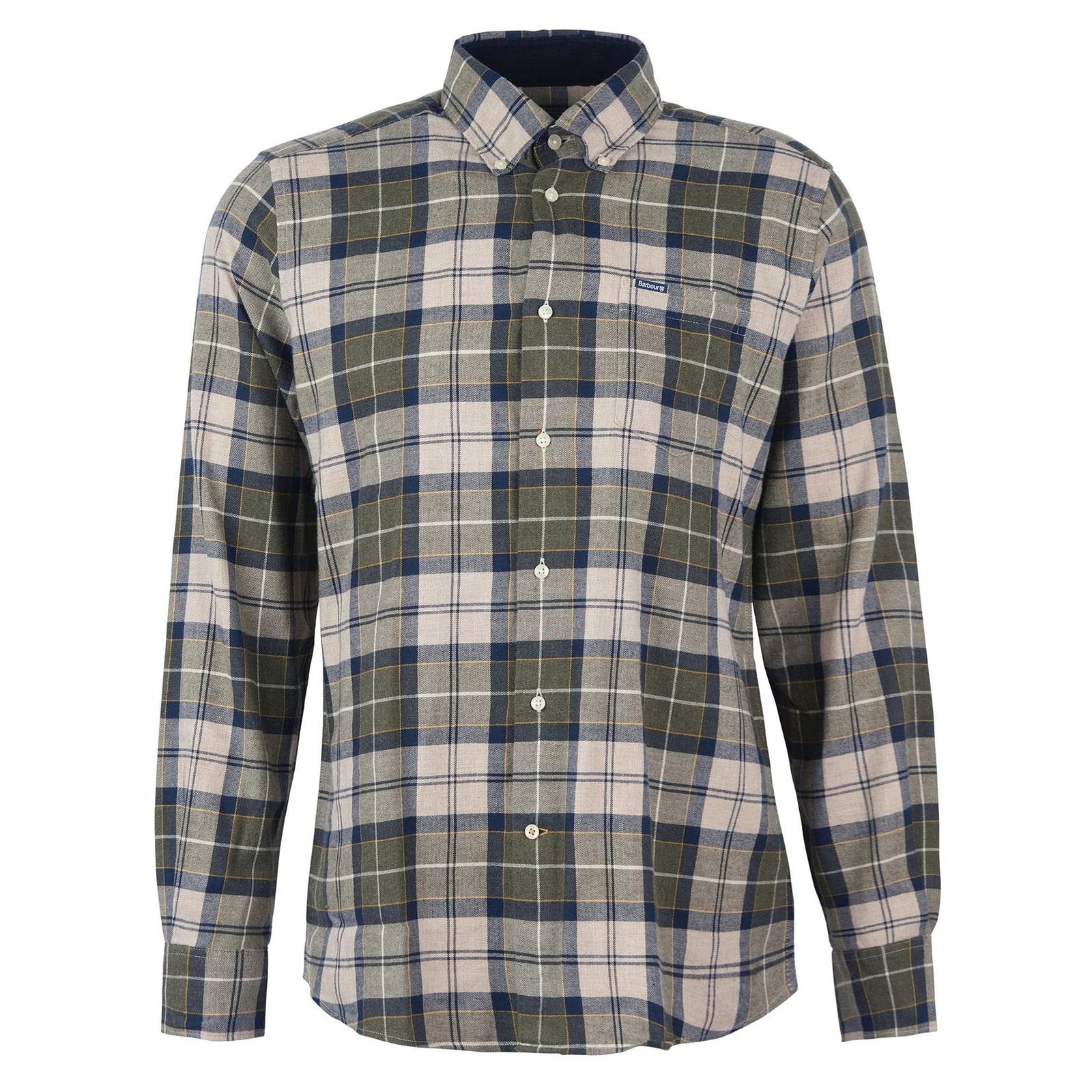 Barbour M Fortrose Tailored Shirt Forrest Mist