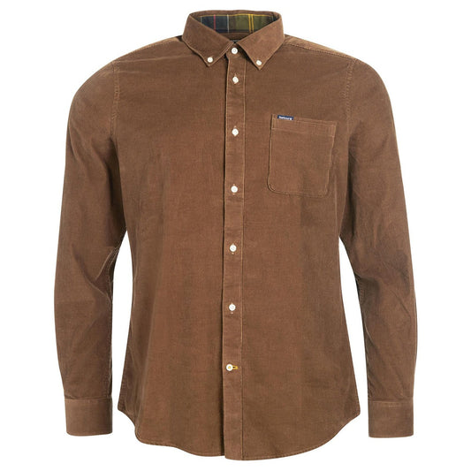 Barbour M Ramsey Tailored Skjorte Brown