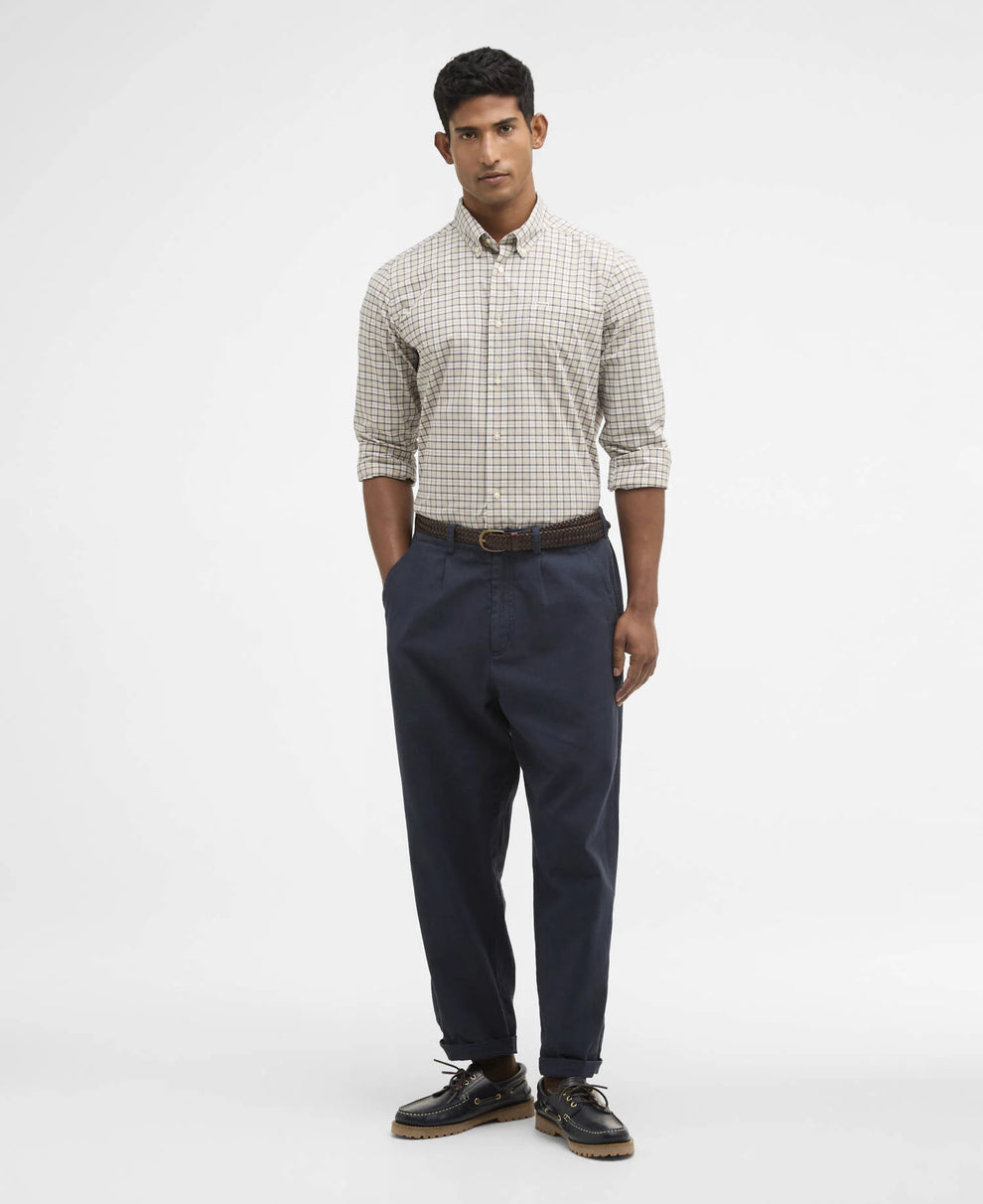 Barbour Lomond Shirt Oban Mist Tarta