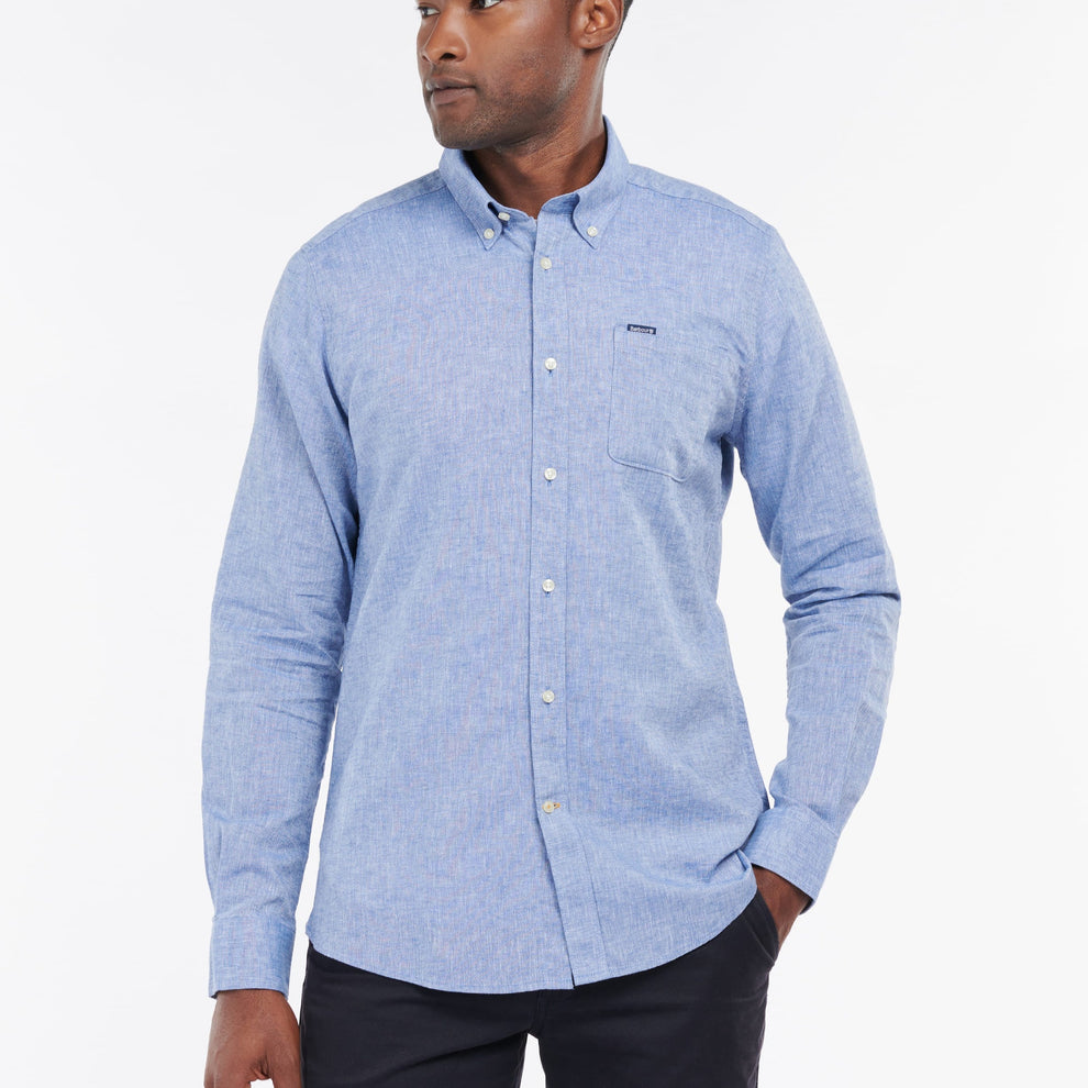 Barbour M Nelson TF Shirt Blue
