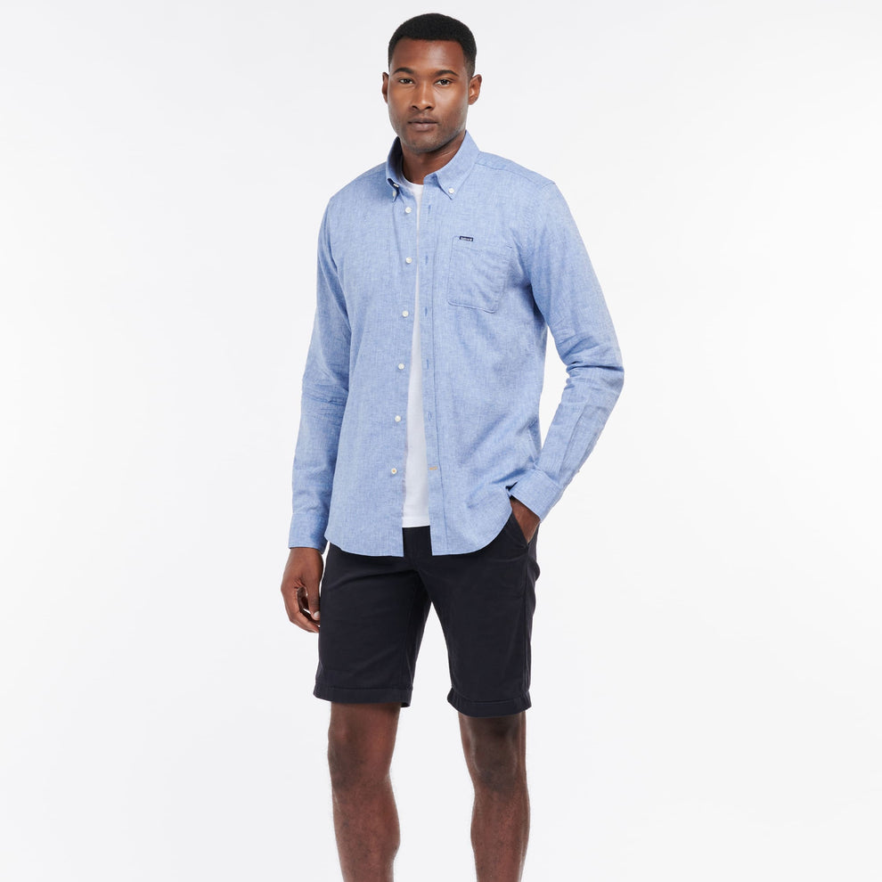 Barbour M Nelson TF Shirt Blue