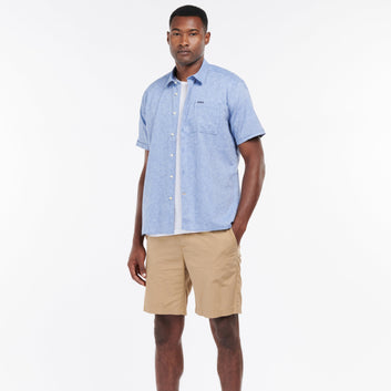 Barbour M Nel S/S Sum Shirt Blue