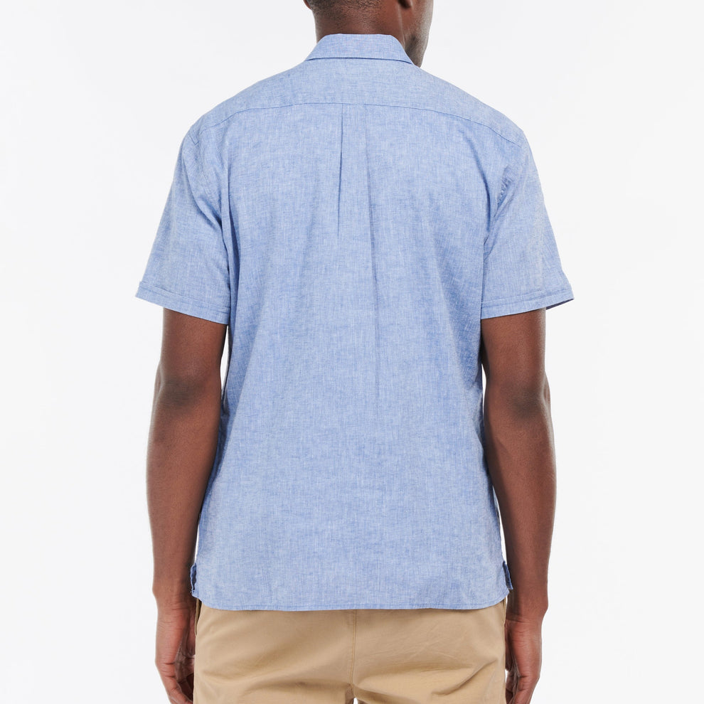 Barbour M Nel S/S Sum Shirt Blue