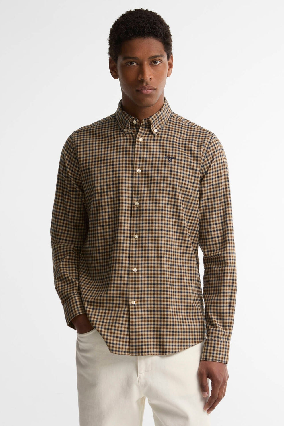 Barbour M Finkle Tf Dk Sand