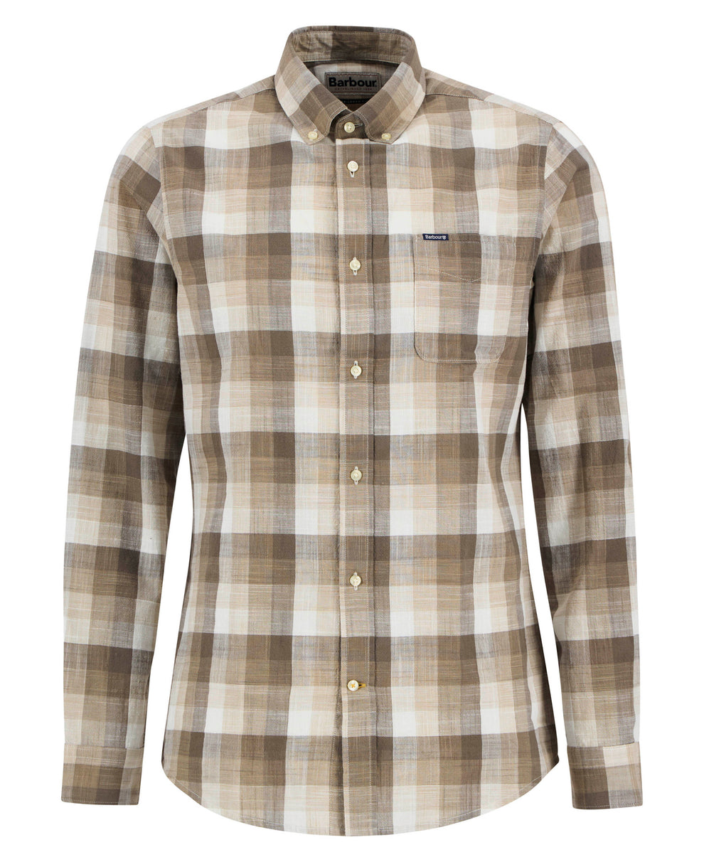 Barbour Hillroad Shirt Stone