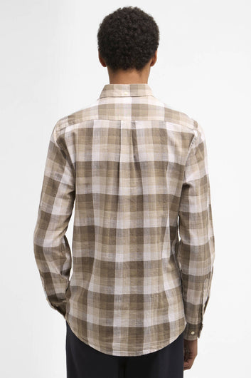 Barbour Hillroad Shirt Stone