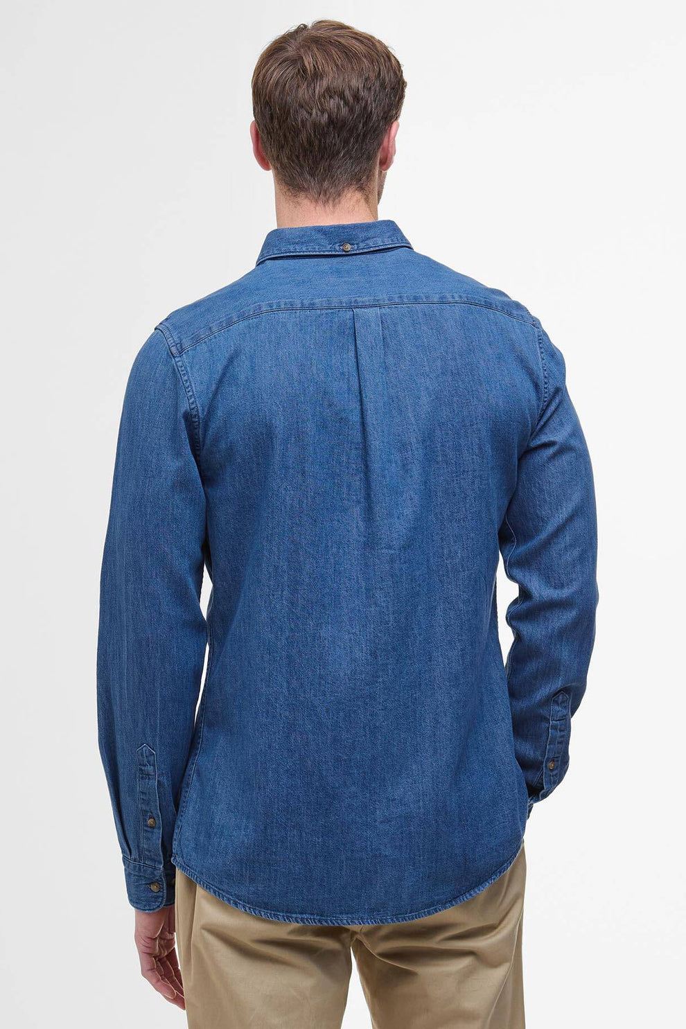 Barbour Crest Skjorte Chambray