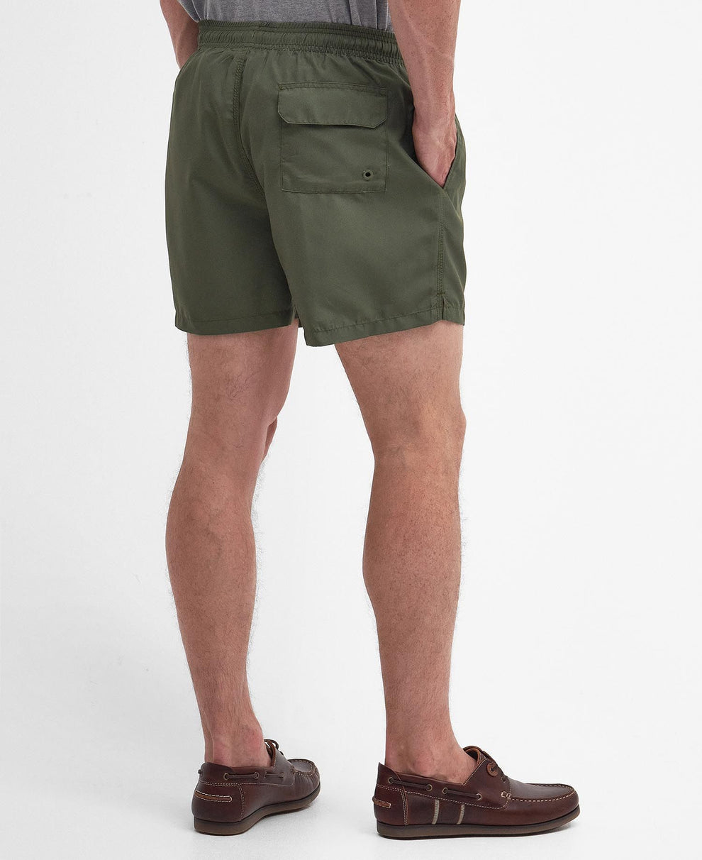 Barbour M Stable Logo Swim Short Olive