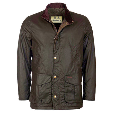 Barbour M Hereford Wax Jacket Olive