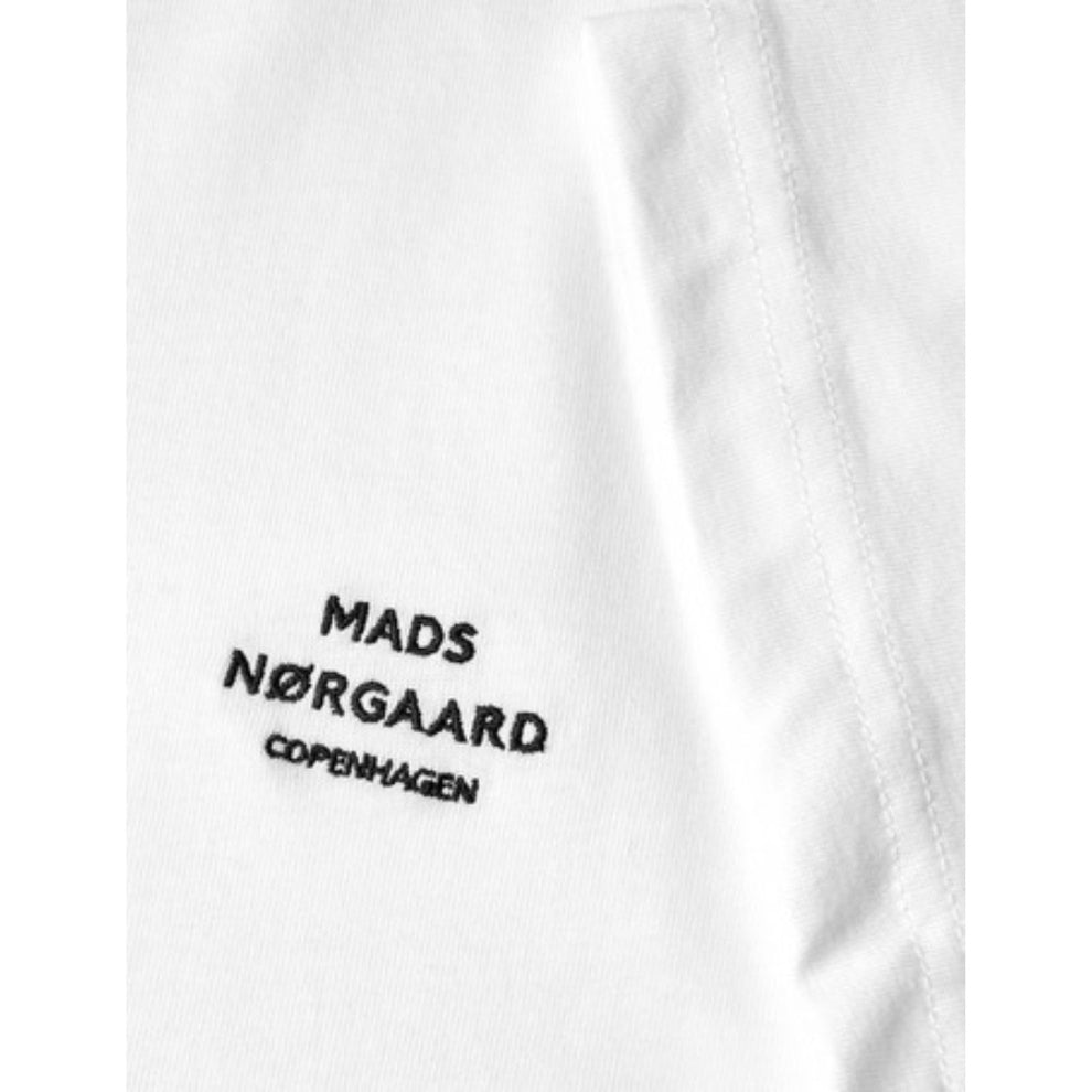 Mads Nørgaard M Cotton Jersey Frode Emb Logo Tee White