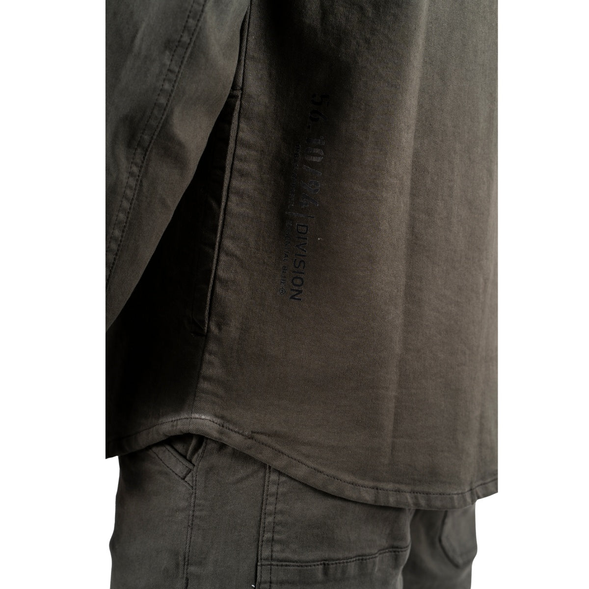 Marcus Gary Zip Overshirt Skjorte Olive Green