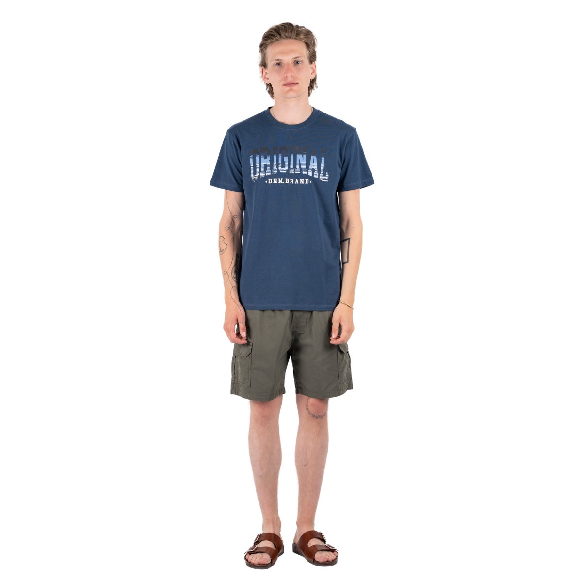 Marcus Guido Ss T-Shirt Insignia Blue