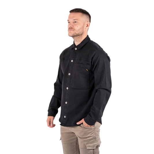 Marcus Ike Col. Overshirt Skjorte Black