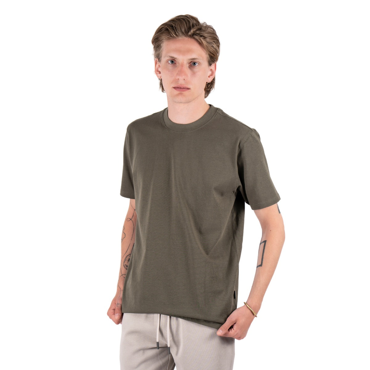 Marcus Joss Ss T-Shirt Beetle Green