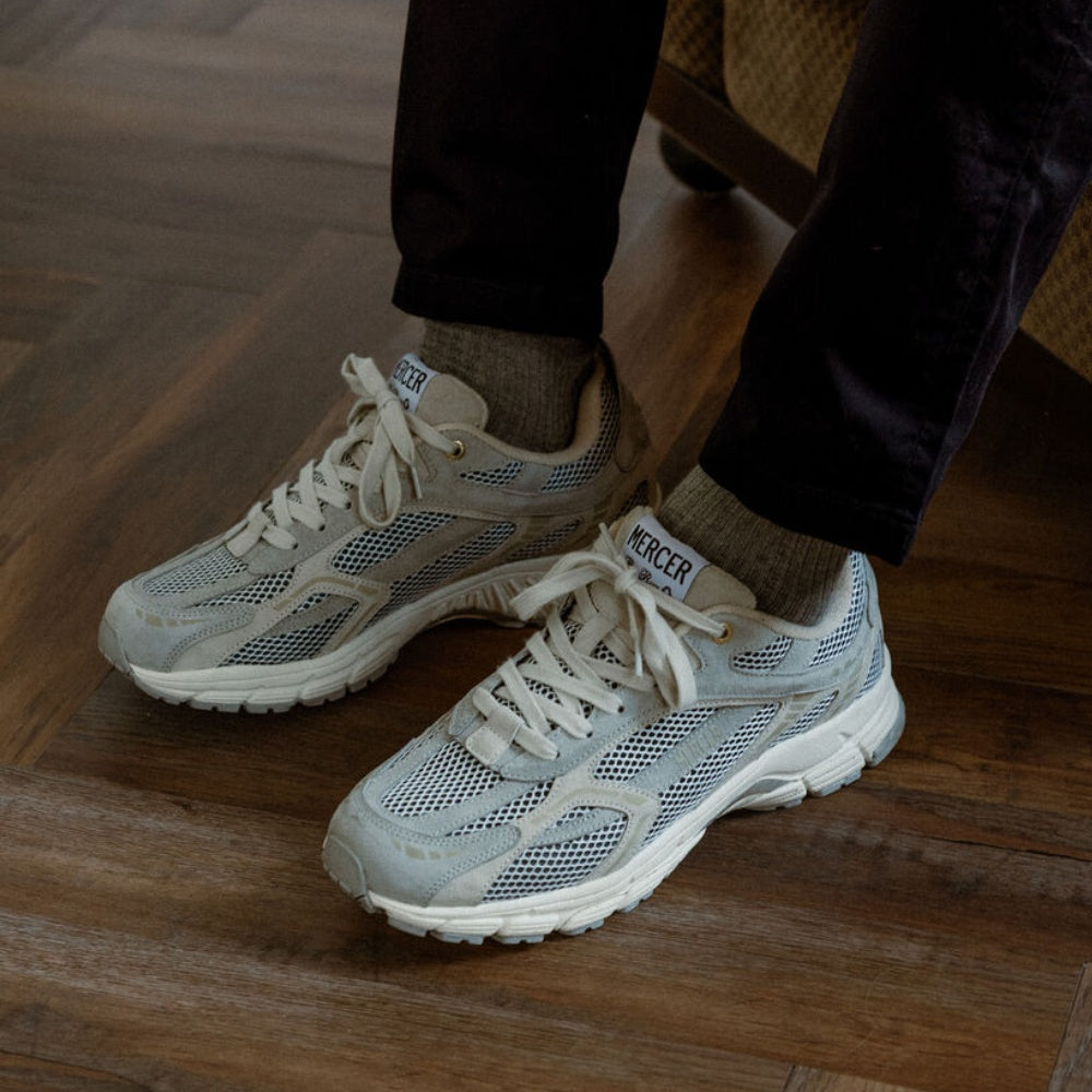 Mercer M The Re Run Sneakers Nubuck Light Grey