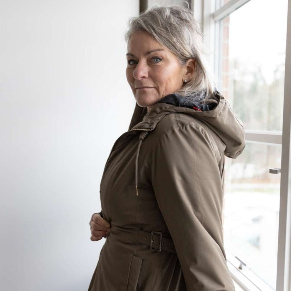 Kopenhaken W Ambretta Ladies Jacket Moss