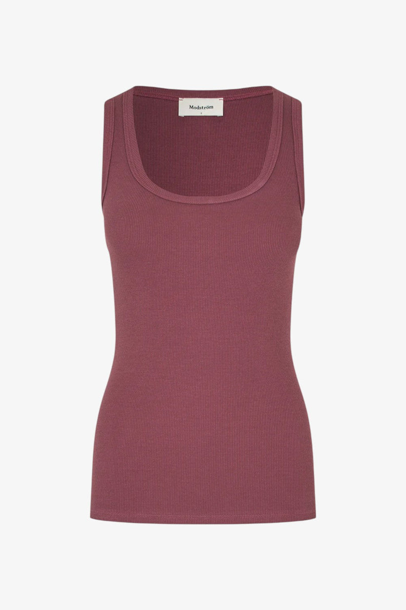 Modström Igor Tank Top Wineberry