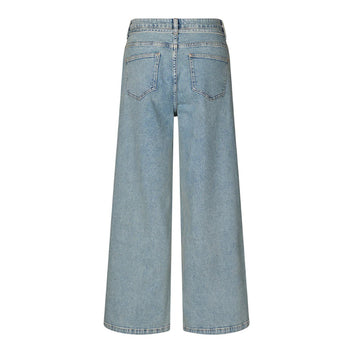 Modström Isoldemd Solid Pants Blue Beige Wash